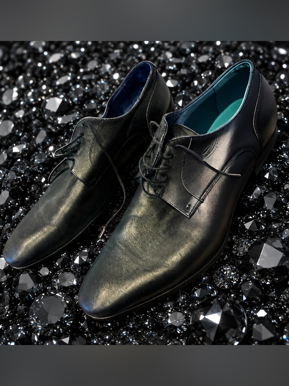 Saks Fifth Avenue leather oxfords - worn once only for a film shoot - excellent